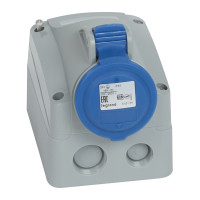 Legrand Розетка накладная - 16А - 2К+З - 230 В - IP 44, 090167