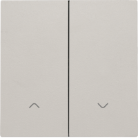Niko Home Control Серый Накладка управления жалюзи, 102-31006