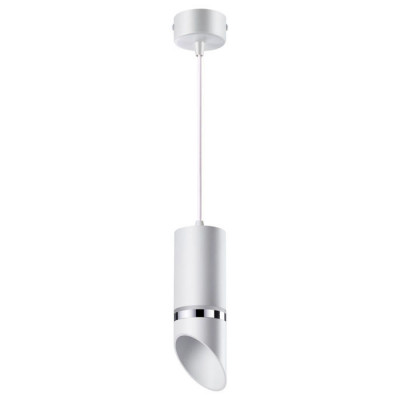 Novotech 370908 OVER NT22 171 белый/хром Светильник накладной IP20 GU10 9W 220V DELTA