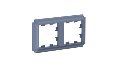 ATN100702 - ATLASDESIGN ANTIQUE 2-постовая РАМКА, универсальная, ГРИФЕЛЬ, Systeme Electric
