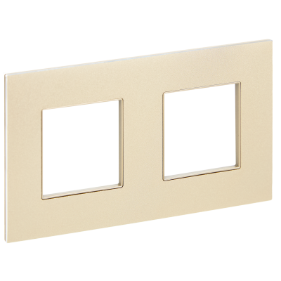 SKANDY Рамка 2-мест. SK-F32Sh металл шамп. IEK, SK-M22-M-K37