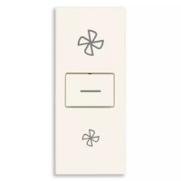 Vimar Переключатель 2P 10AX для фан-койла белый, 30063.B Vimar Переключатель 2P 10AX для фан-койла белый, 30063.B