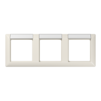 Рамка 3-кратная с полем для надписи для горизонтальной установки; слоновая кость, AS5830NA Рамка 3-кратная с полем для надписи для горизонтальной установки; слоновая кость, AS5830NA