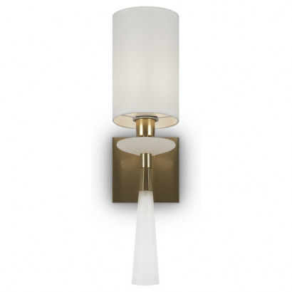 Neoclassic Bianco Настенный светильник (бра), цвет: Латунь 1x60W E14, MOD224WL-01BS1