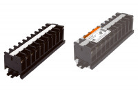 Блок зажимов наборный БЗН 30А на DIN-рейку 10 пар TDM Electric, SQ0531-0203