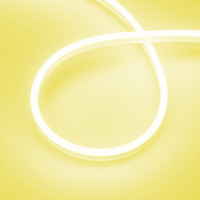 Светодиодная лента герметичная AURORA-PS-A120-12x6mm 24V Yellow (10 W/m, IP65, 2835, 5m) (Arlight, -), 036682