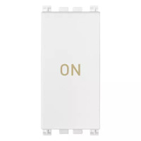 Vimar Кнопка 1P NO+NC 10A "ON", белая, 19056.34.B Vimar Кнопка 1P NO+NC 10A "ON", белая, 19056.34.B