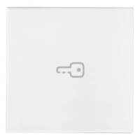 Vimar Клавиша для осевых устройств на 2 модуля символом "ключ", белая, 19132.P.B Vimar Клавиша для осевых устройств на 2 модуля символом "ключ", белая, 19132.P.B