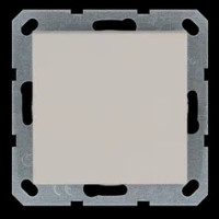 Выключатель одноклавишный перекрестный 10A 250V~ с накладкой, цвет Тауп, G3013T, Jasmart Electric