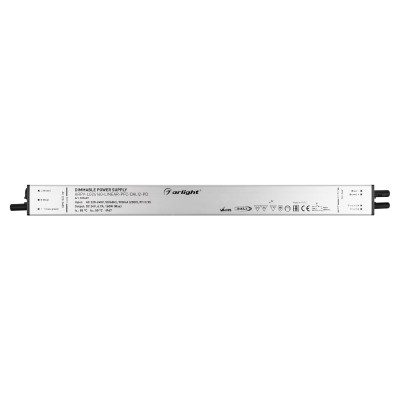 Блок питания ARPV-LG24160-LINEAR-PFC-DALI2-PD (24V, 6.7A, 160W) (Arlight, IP67 Металл, 5 лет), 033429