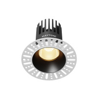 Maytoni Technical Встраиваемый светильник Dip Hight 2700K 15Вт 50°, DL121-15W-2.7K-TRS-B