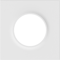 Donel D16 матовый белый Рамка 1-я, DO21133