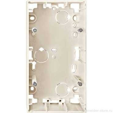 M-Plan Коробка 2-ная для накладн. монтажа, беж.