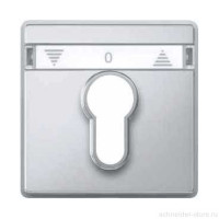 Aquadesign Накладка на мех-зм выключателя с ключом, IP44,  алюм.