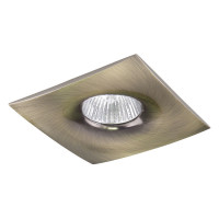 Lightstar 010031 Светильник LEVIGO Q  MR16/HP16 ЗЕЛЕНАЯ БРОНЗА (в комплекте)