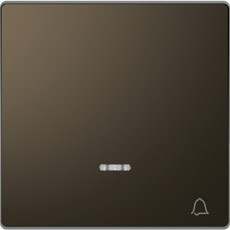 D-Life Клавиша с линзой для LED-модуля, сим. звонок, мокко