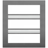 Vimar Накладка CLASSIC на 21 модуль серая, 19661.72