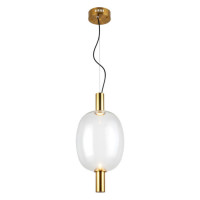 ST LUCE SL1582.313.01 Светильник подвесной ST-Luce Бронзовый/Прозрачный LED 1*7W 2700K