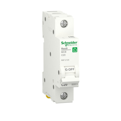 Schneider Electric RESI9 Автоматический выключатель (АВ) С 20А 1P 6000A