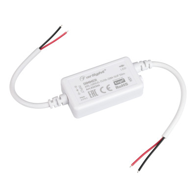 Диммер ARL-SIRIUS-TUYA-DIM-SUF Slim (12-24V, 1x6A, 2.4G) (Arlight, IP20 Пластик, 3 года), 032346