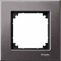 M-Elegance Рамка 1-ная, серый родий (max 76)