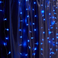 Гирлянда 230V 320 LED 3*2м, синий, IP44 , сетевой шнур 3м в комплекте, CL21, Feron 32340