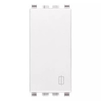 Vimar Розетка для установки предохранителя 1P 16A, белая, 20416.B