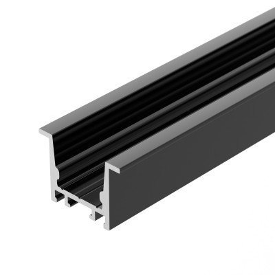 Профиль SL-COMFORT-2316-F-2000 ANOD BLACK (Arlight, Алюминий), 031769