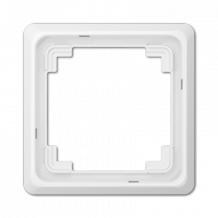 Рамка для вертикальной и горизонтальной установки, однократная, белая, CDP581WW Рамка для вертикальной и горизонтальной установки, однократная, белая, CDP581WW