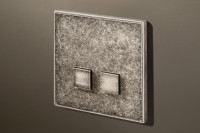 2T 24-250V pushbutton Tin antique