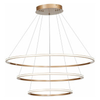 ST LUCE ST604.243.114 Светильник подвесной ST-Luce Золотистый/Белый LED 1*114W 4000K