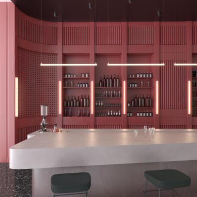 Экран ARH-ROUND-D20-DUAL-2000 OPAL (Arlight, Пластик), 039253