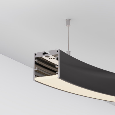 Профиль SL-ARC-3535-D3000-A45 SILVER (1180мм, дуга 1 из 8) (Arlight, Алюминий), 027635