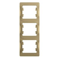 GLOSSA 3-постовая РАМКА, вертикальная, ТИТАН