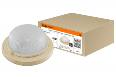 Светильник НПБ1301 сосна круг 60Вт IP54 TDM Electric, SQ0303-0430