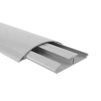 ДКС Напольный канал 75x17 мм CSP-F, серый, 01332