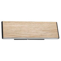 390127 Бра (настенный светильник) CLIMENE, 2X4,2W (LED), алюминий, дерево, черный, коричневый