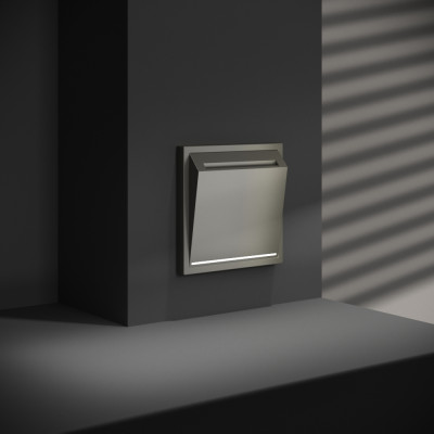 Выключатель встраиваемый VOLTUM S70 карточный 16А, (шелк), VLS010704