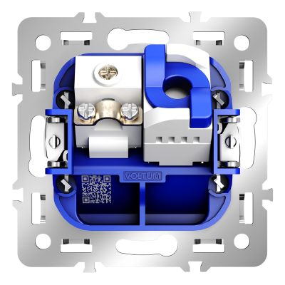 Механизм розетки TV+RJ45 кат. 6, S70, VLS0607M