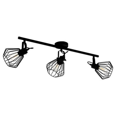 98764 Спот TABILLANO, 3x40W (E27), L775, B110, сталь, черный