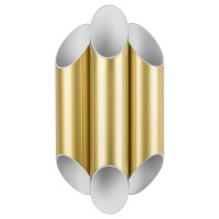 Lightstar 720662 (MB2095/6A) Бра SIENA 6х40W G9 ЗОЛОТО/БЕЛЫЙ (в комплекте)