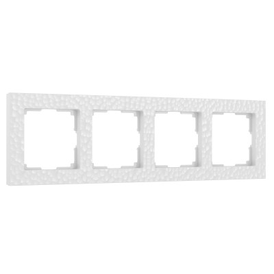 Werkel W0042401/ Рамка на 4 поста Hammer (белый), a052523