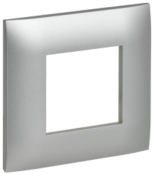 SKANDY Рамка 1-мест. SK-F01S сереб. IEK, SK-M12-K23
