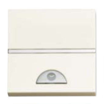 N2262 BL - Механизм электронного выключателя с таймером 9 сек - 240 сек, 1000 Вт, 2-модульный, серия Zenit, цвет альпийский белый