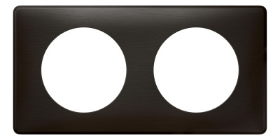 Legrand Рамка - Программа Celiane - 2 поста - Карбон, 068982