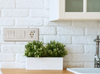 Legrand Розетка с заземлением с USB тип C - Legrand Inspiria - со шторками 16А 250В 1500мА 5В безвинтовые зажимы - слоновая кость, 673771