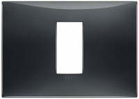 Vimar Накладка на 1 модуль центрально для коробки на 3 модуля, ардезия, 09671.03 Vimar Накладка на 1 модуль центрально для коробки на 3 модуля, ардезия, 09671.03