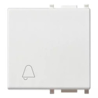 Vimar Клавиша на 2 модуля с символом-звонок с подсветкой, 14022.C