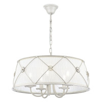 Maytoni Lea Люстра, цвет: Жемчужный белый 5х40W E14