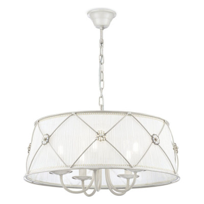 Maytoni Lea Люстра, цвет: Жемчужный белый 5х40W E14